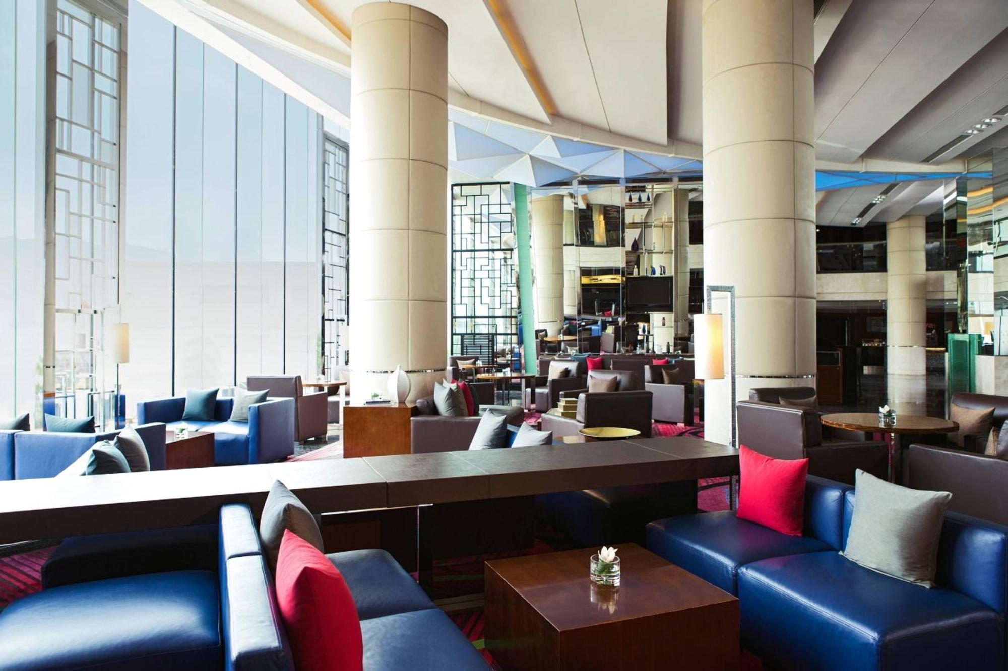 Hong Kong SkyCity Marriott Hotel Eksteriør bilde The lobby
